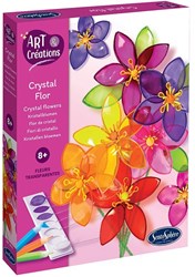 Sentosphère coffret créatif fleurs effet vitrail jouet créatif