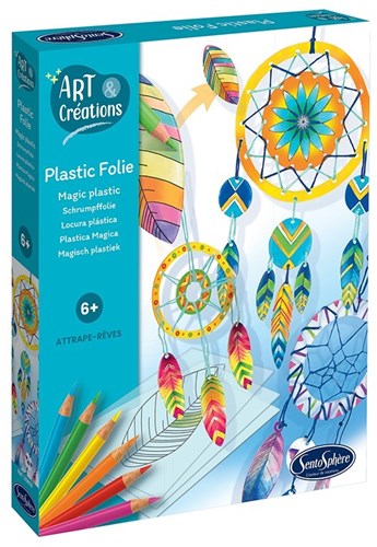 Sentosphère kit créatif attrape-rêves plastique fou ensemble créatif
