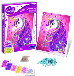 Sentosphère kit créatif licorne sequins jouet créatif