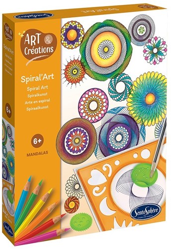 Sentosphère kit créatif Spiral Art dessin et coloriage créatif