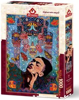 Art Puzzle puzzle Frida - 1000 pièces puzzle d'art-2