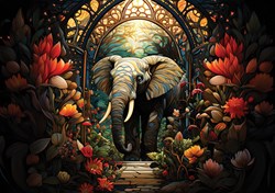 Art Puzzle puzzle Guardian of Flowers - 1000 pièces fleurs