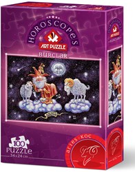 Art Puzzle puzzle Horoscope Bélier 100 pièces astrologie enfants
