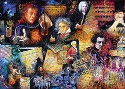 Art Puzzle puzzle The Doyens Of Music - 500 pièces musique