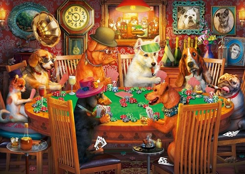 Art Puzzle puzzle chiens 500 pièces carton coloré