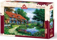 Art Puzzle puzzle The Garden - 1500 pièces puzzle paysage-2