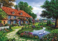 Art Puzzle The Garden -  Teile