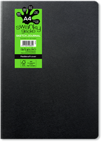 Artgecko carnet de croquis A4 relié 150g 62 feuilles papier durable