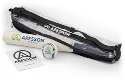 Aresson set de rounders batte Mirage et balle dans sac vert
