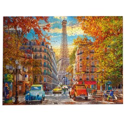 Gibsons puzzle Autumn in Paris - 1000 pièces de plaisir
