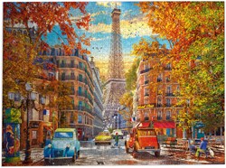 Gibsons puzzle Autumn in Paris - 1000 pièces de plaisir