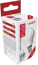 Ampoule LED E14 6W 2700K lumière blanc chaud économe 450lm