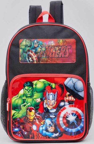 Sac à dos Avengers cartable rouge enfant super-héros Marvel