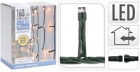 Home & Styling guirlande stalactites connectable 160 LED blanc chaud extérieur