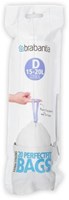 Brabantia afvalzakken PerfectFit D 15-20L 20 stuks