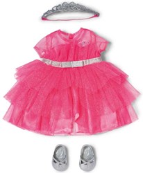 BABY born robe de poupée tenue princesse 43cm - set déguisement poupée