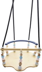 Hess balançoire bébé deluxe balançoire bois couleurs pastel bébé