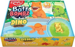 Zimpli Kids jouet de bain Dino surprise bombes de bain 6 pièces multicolore