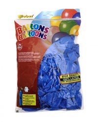 Globos ballons bleu latex 100 pièces - décoration fête hélium