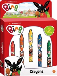 Crayons Bing de Bambolino Toys - 5 pièces