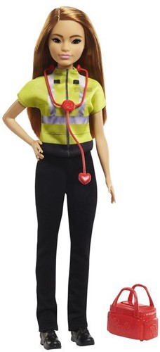 Barbie Beroepenpop Ambulancemedewerker