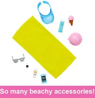 Mattel Barbie Ken poupée de plage Malibu avec accessoires - Poupée mannequin-3