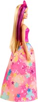 Poupée Barbie Dreamtopia princesse cheveux blonds avec diadème et robe fleurie-3