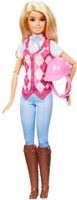 Mattel poupée Barbie Malibu - poupée mode avec tenue d'équitation et casque-3