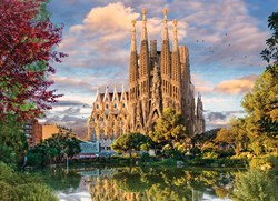 Eurographics puzzle Sagrada Familia Barcelone 1000 pièces architecture
