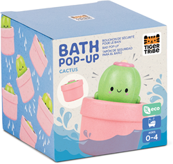 Tiger Tribe jouet de bain pop-up cactus - plaisir interactif dans le bain