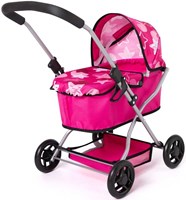 Bayer Chic 2000 landau poupée rose - poussette jouet enfant