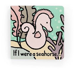 Jellycat Livre Si j'étais un hippocampe - 2x15x15cm
