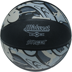 Midwest Street Basketball - Black/Grey - 3