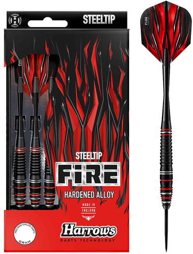Harrows Fire High Grade Alloy fléchettes - 22g - Fléchettes Steeltip