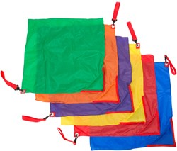 Spordas drapeaux de rythme lot de 6 - drapeaux de danse colorés pour enfants