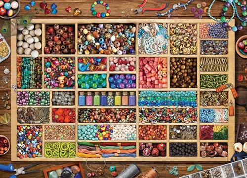 Eurographics puzzle collection de perles - puzzle 1000 pièces