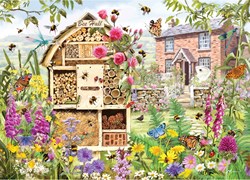 Gibsons puzzle Bee Hall - 1000 pièces puzzle nature