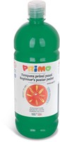 Peinture pour affiches prête à l'emploi Primo Beginners, flacon de 1000 ml avec bouchon d'écoulement vert foncé