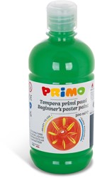 Peinture pour affiches Primo Beginners prête à l'emploi, flacon de 500 ml avec bouchon de contrôle de débit, vert vif