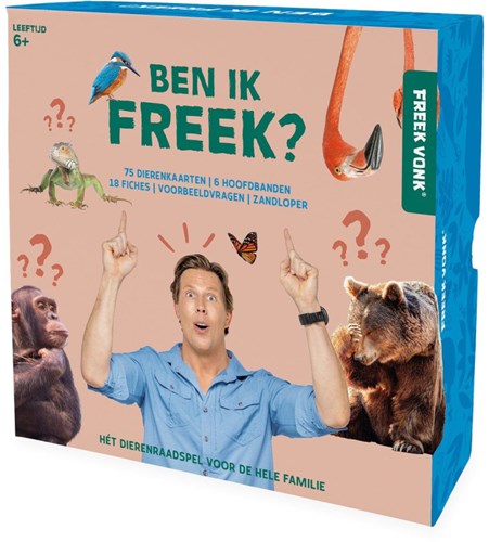 Image Books jeu de devinettes Suis-je Freek? jeu d’animaux enfants