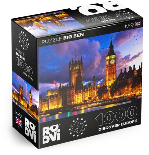 Roovi Big Ben, London, UK - 1000 Teile