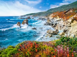 Castorland puzzle Côte de Big Sur Californie USA - 2000 pièces paysage