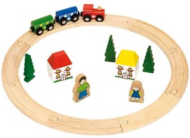 Trains en bois Bigjigs