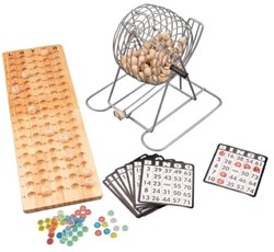 Longfield Games Ensemble de rouleaux de loto/bingo (1-90)
