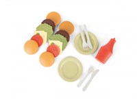 Dantoy set hamburger BIOplastic jouet durable 19 pièces-2