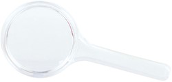 Loupe à main en acrylique Bigjigs, 63 mm, x3,5 Mag (Pk 10)