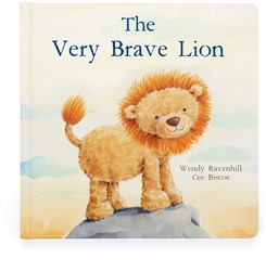 Jellycat Livre Léo, Le livre du lion courageux
