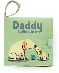 Jellycat Livre Daddy Loves Me - 4x15x15cm