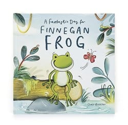 Jellycat Livre Une journée fantastique pour Finnegan Frog