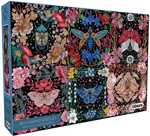 Gibsons puzzle Blooming Beetles - 1000 pièces de plaisir-2